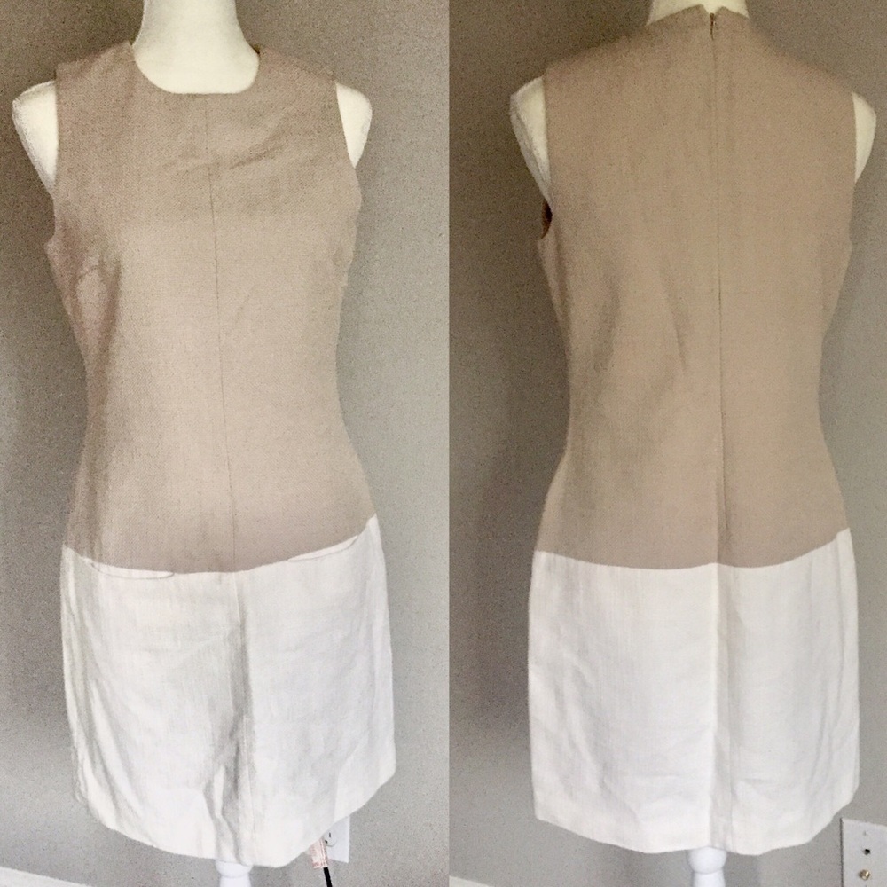 Michael Kors Color Block Dress Mini Cotton Size 6